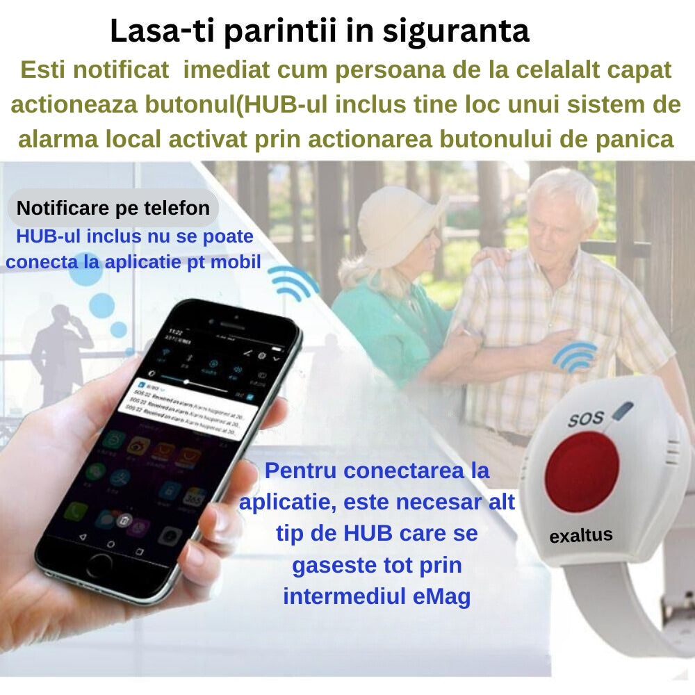 Bratara Panica SOS
