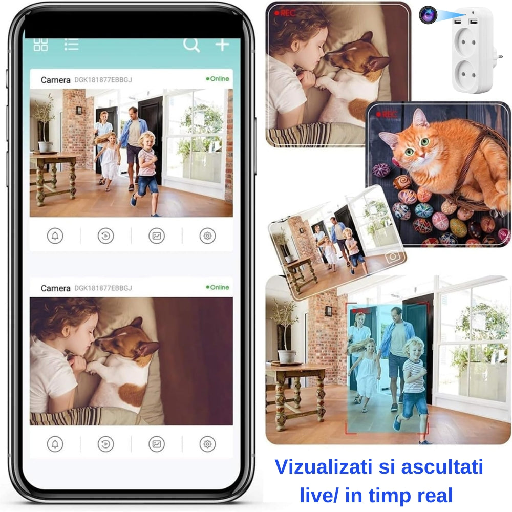 vizualizati si ascultati in timp real live