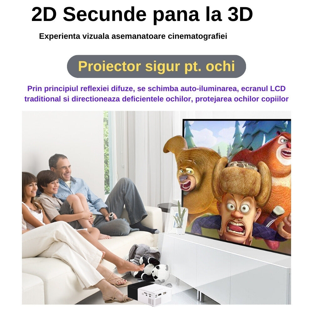 Videoproiector cu Difuzor