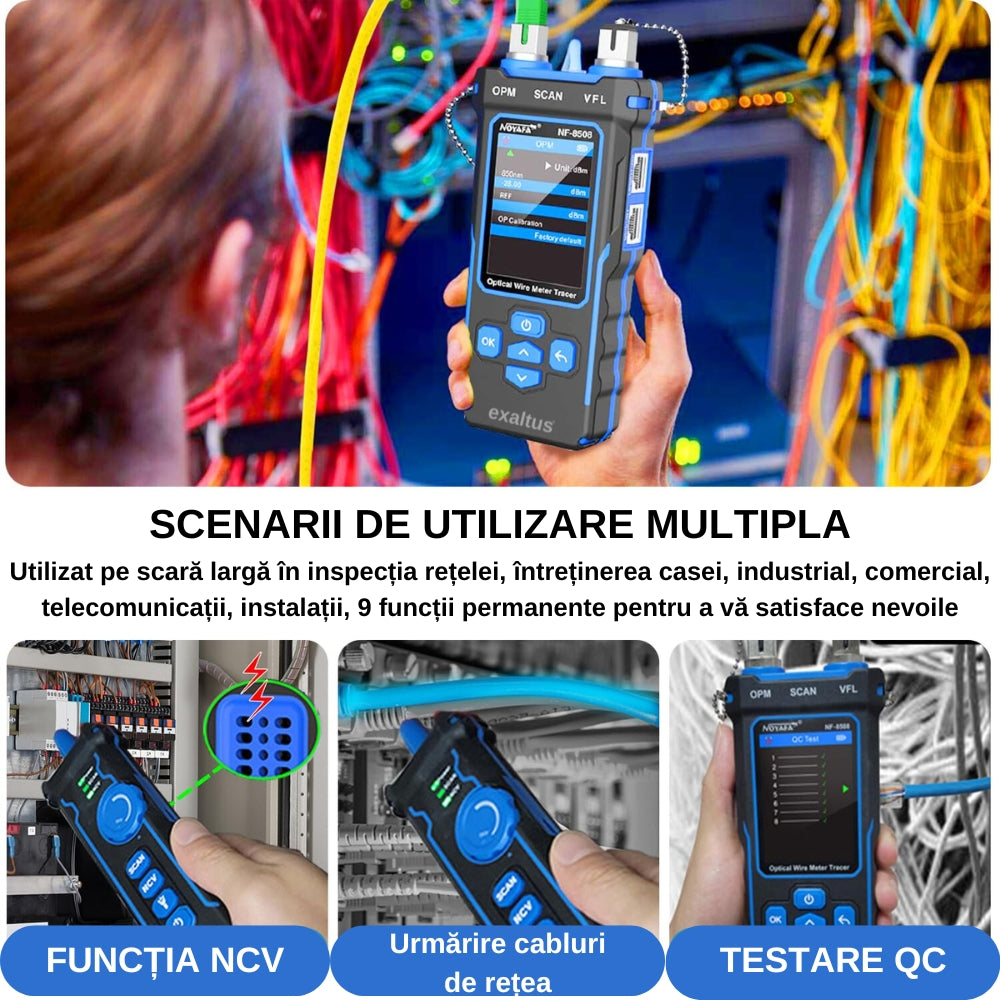 Powermetru - Tester Cabluri Fibra Optica