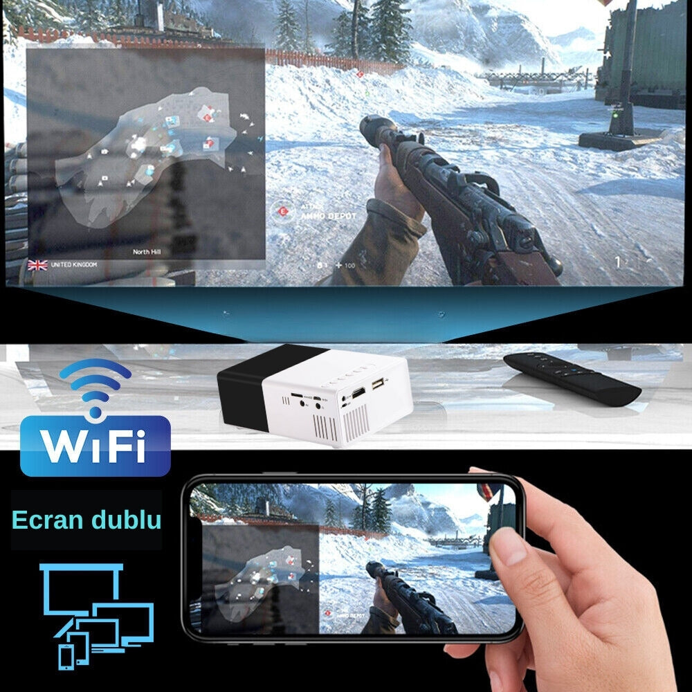Videoproiector cu Difuzor
