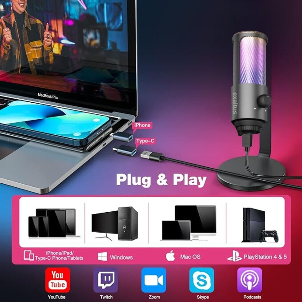 Microfon Streaming