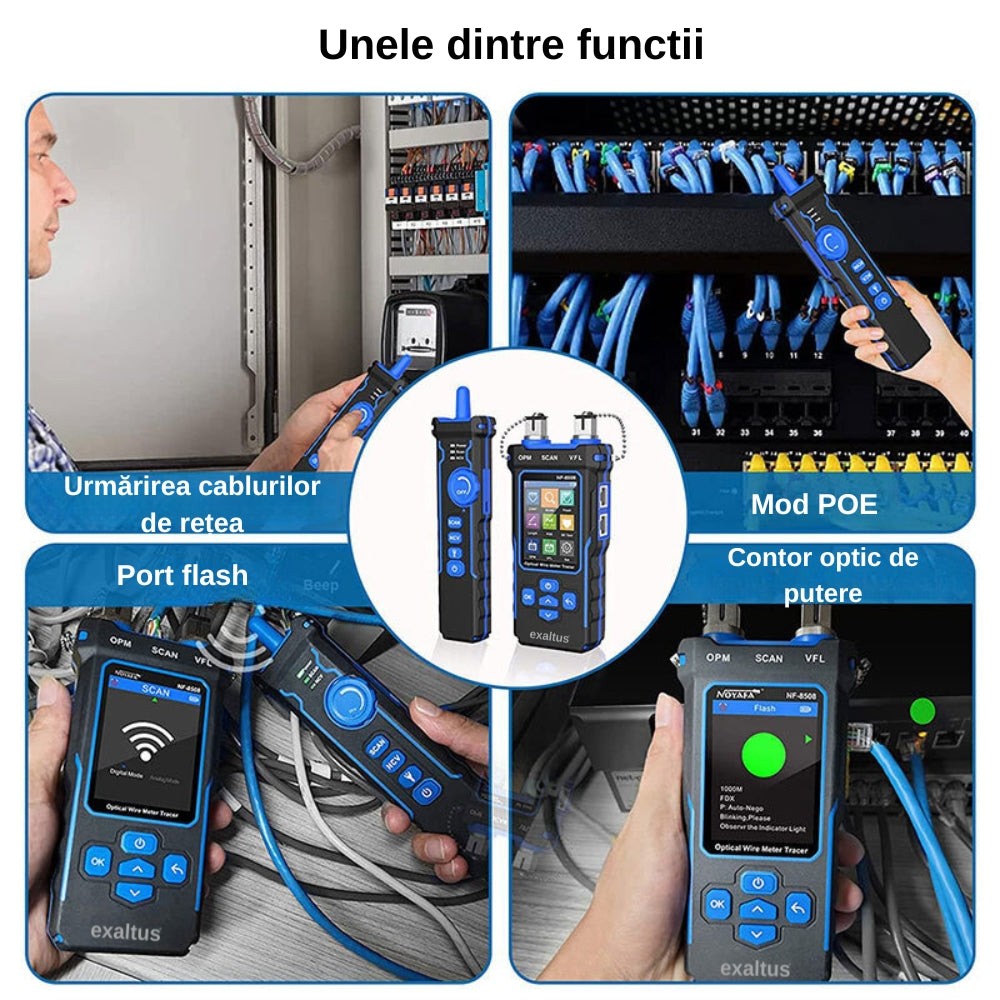 Powermetru - Tester Cabluri Fibra Optica