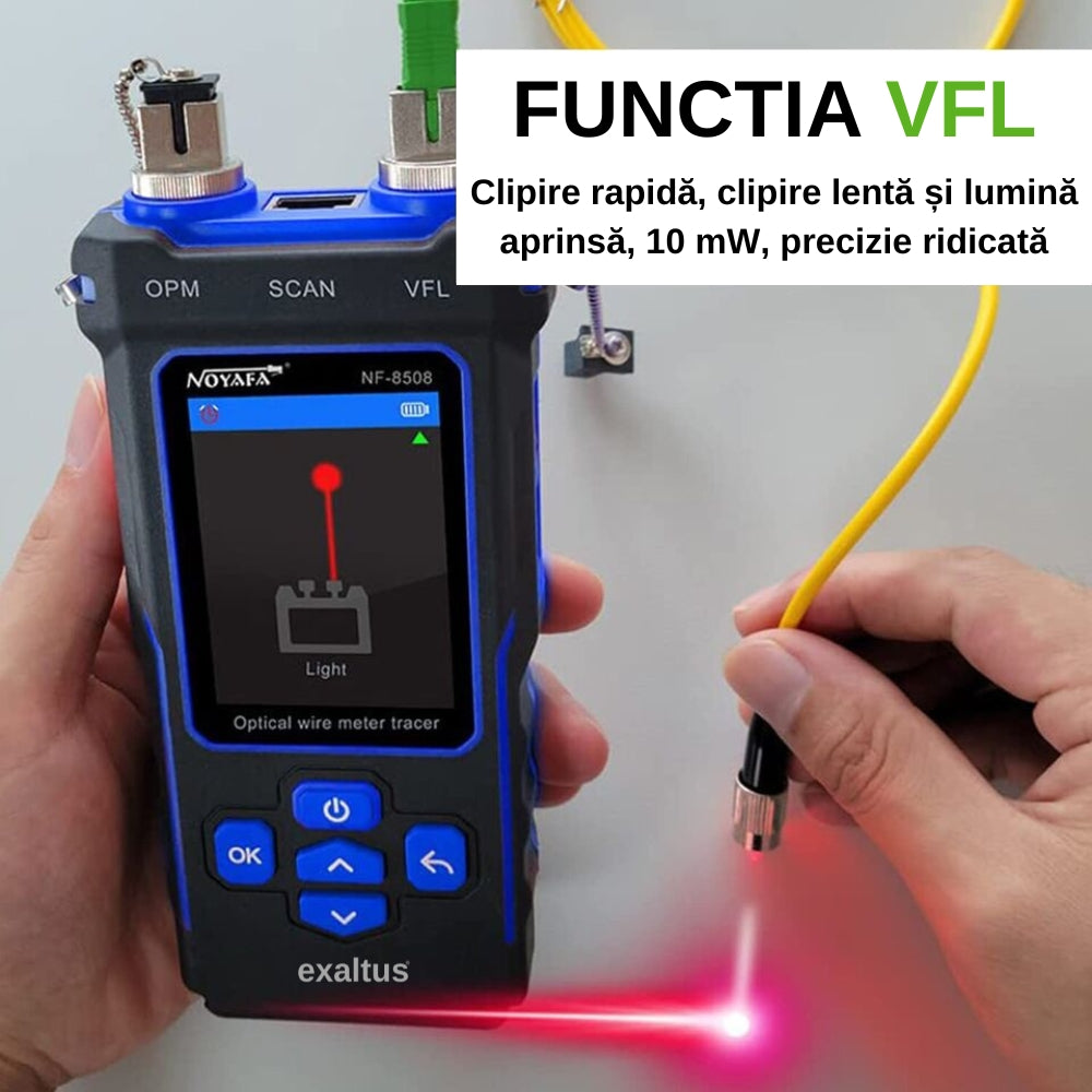 Powermetru - Tester Cabluri Fibra Optica