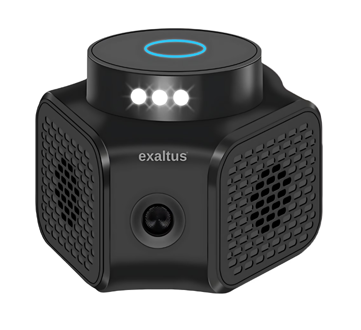 Aparat antidaunatori Exaltus cu ultrasunete duale si design negru modern